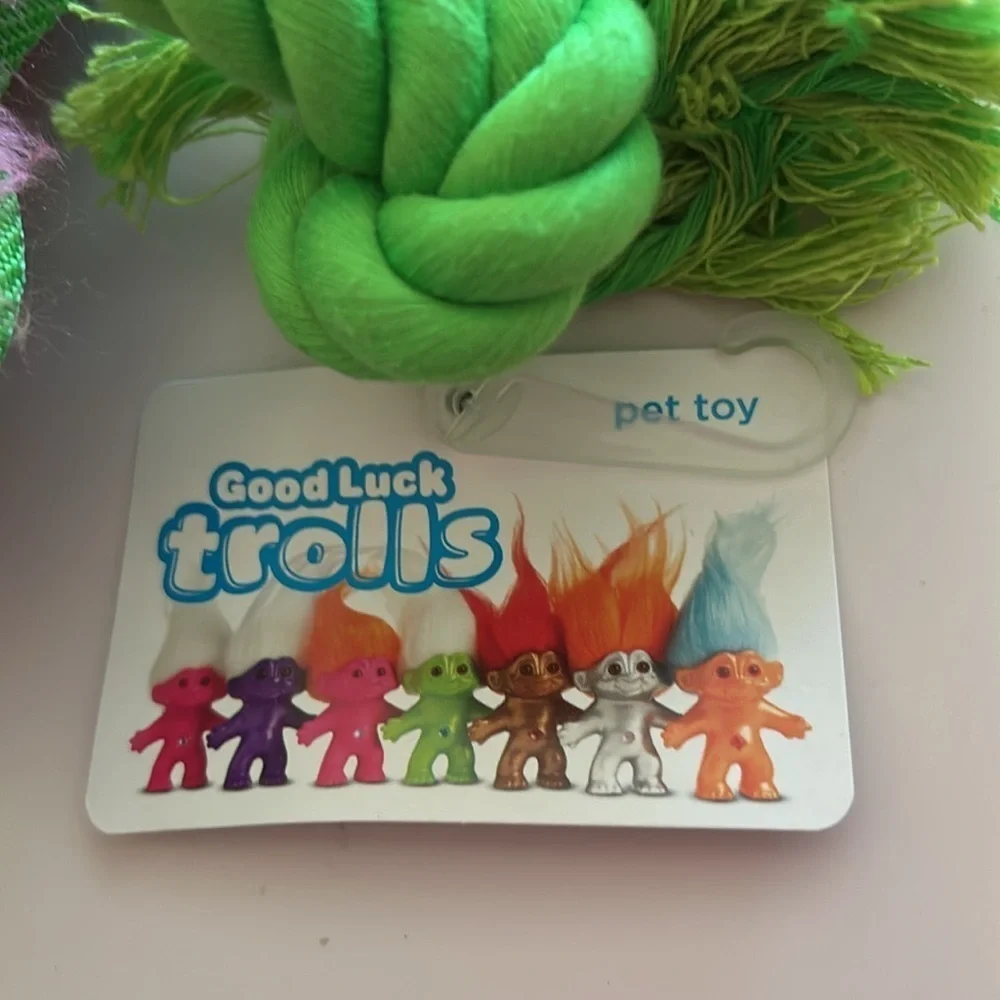 Trolls Dog Toy / Dog Pull - NEW WITH TAGS